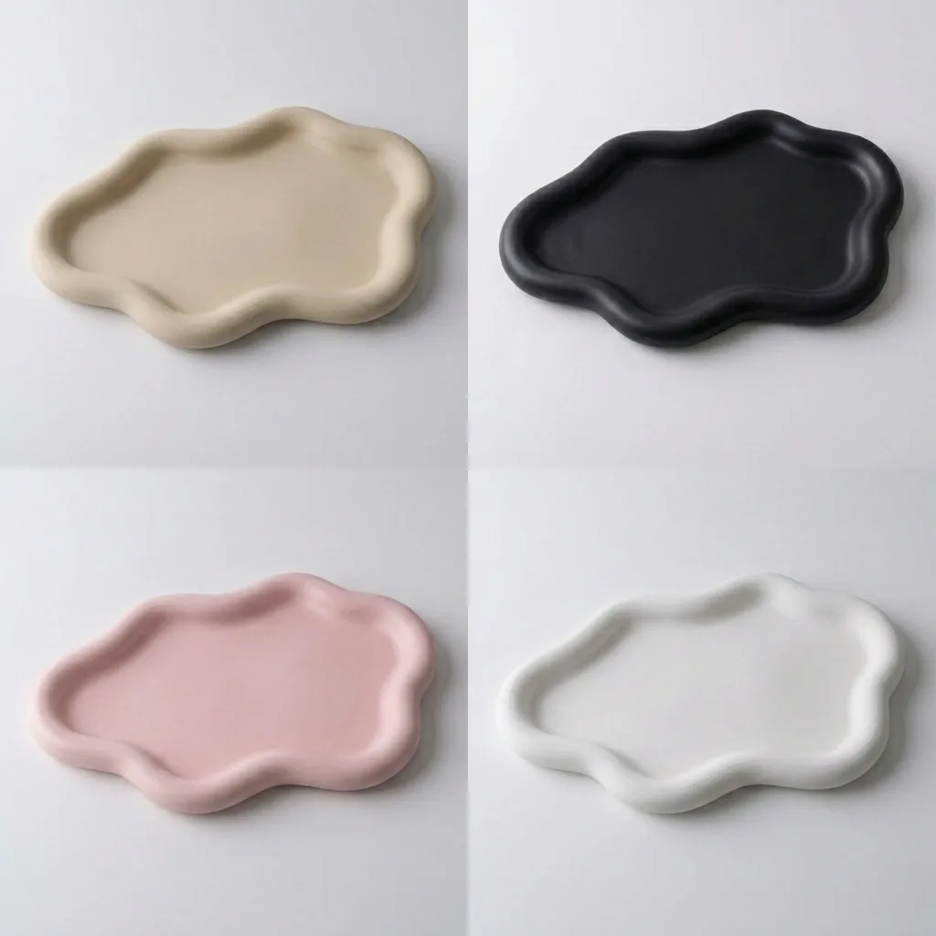 Bandeja Decorativa Bubble Multiuso Moderna